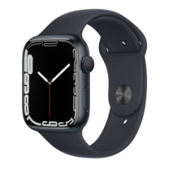 Montre Connectée Apple Watch Series 7 Cellulaire 45mm Minuit Acier inoxydable Av… — Reconditionné Garanti 12 mois · Smarty Paris